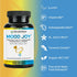 Trio Mood Joy | Premium 5-HTP, St Johns Wort, Ashwagandha & Turmeric | Mood Support Supplement, 60 Day Supply