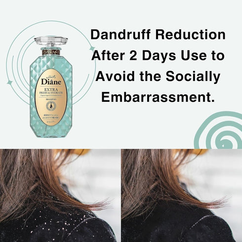 Perfect Beauty Extra Fresh & Hydrate Dry Scalp & Hair Shampoo for Men & Women, Organic Keratin Scalp Haircare from