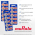 Murata CR2016 DL2016 ECR2016 3V (20 Battery Lithium Coin Cell Batteries)