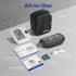 Alcedo Blood Pressure Monitor for Home Use, Automatic Digital BP Machine with Large Cuff, LCD Screen, 2x120 Memory