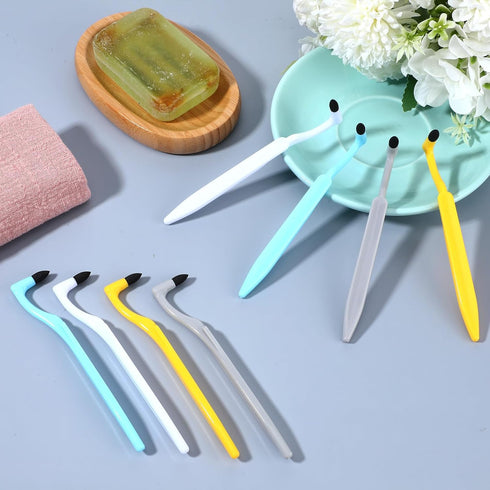 QfwdfcTrenz 8 lBlue Pcs Tooth Stain Eraser Tartar Polisher Stain Removers Dental Plaque Tartar Eraser Plaque Tool