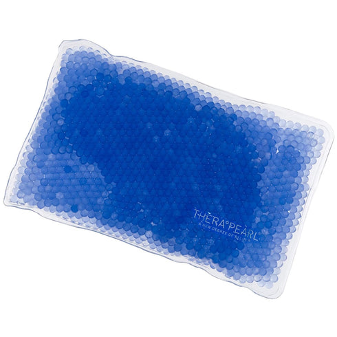 Reusable Hot Cold Pack with Strap, Sports Size Ice Pack with Gel Beads for Athletes, Flexible Compress