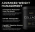 Super Collagen Burn Powder for Women with Hyaluronic Acid, KSM66, Probiotics, Biotin - Premium Multi Collagen