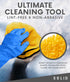 Solid 11" 22" (6) Multipurpose Plush Microfiber Cleaning Cloth Towel for Household, Car Washing, Drying & Auto