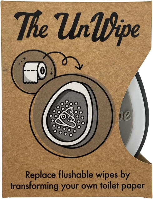 Instead of Flushable Wipes, Add Incredible Texture to Any Toilet Paper Anywhere, Clean Better, Flush Safely