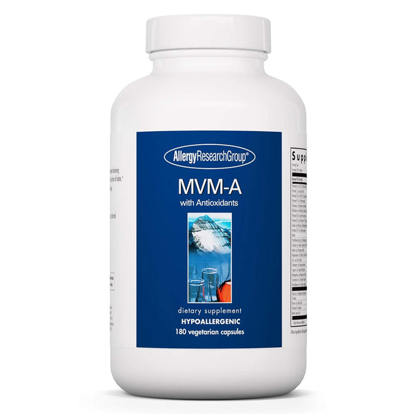 Allergy Research Group MVM-A with Antioxidants - Complete Multivitamin/Multimineral, 180 Capsules