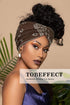 Tobeffect Wide Headbands for Women, 7'' Extra Wide Boho Headwraps, Stretchy Hair Accessories