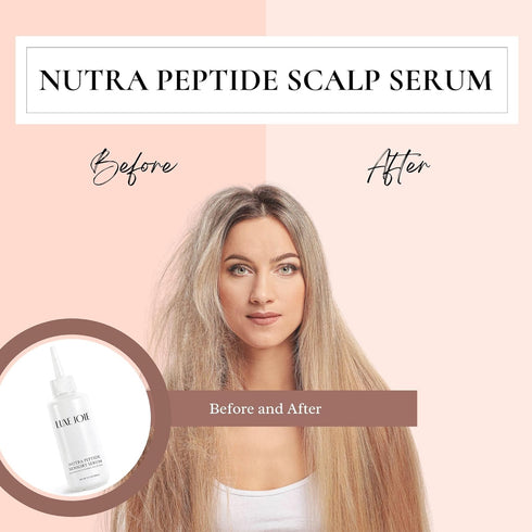 Nutra Peptide Sensory Serum Restores Roots & Scalp Hair Care Products 2 oz