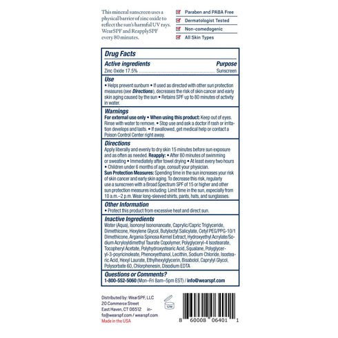 Mineral Sunscreen SPF 30 - 2-pack, Broad Spectrum Sun Lotion for Face and Body with Zinc Oxide Protection