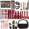 MISS ROSE M All In One Full Makeup Kit, Multipurpose Women's Makeup Set for Beginners and Professionals (Black)