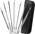 Teenitor 7 in 1 Pimple Popper Tool Kit, Blackhead Remover, Pimple Extractor, Comedone Extractor for Face