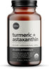 Organic Turmeric Supplement 1500mg, Triple Strength Astaxanthin 12mg, Black Pepper Antioxidant for Absorption, 30-Days