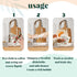 LARTSFRO 4 Pack Christmas Gingerbread Gifts Swedish Dishcloths for Kitchen, Vintage Swedish Dish Cloths for Gingerbread