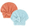 Microfiber Hair Drying Towels, Head Wrap with Bow-Knot Shower Cap, Hair Turban for Curly Long & Wet Hair