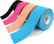 OBTANIM 4 Rolls Kinesiology Tape, Waterproof Breathable Athletic Elastic for Muscle Pain Relief in Gym, Fitness, Running