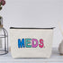 ZOCIGIFTS Medication Bag Travel Pill Organiser | Compact Cosmetic First Aid Kit, Perfect Health Gift, Small Cotton