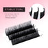 TDANCE Premium D Curl 0.15mm Thickness Semi Permanent Individual Eyelash Extensions, Mixed 14-19mm Length in One Tray