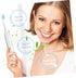 Waterproof Sonic Electric Toothbrush for Adults - Non-Rechargeable with Soft Brush Heads for Effective Daily Cleaning