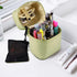 Makeup Bag Travel Cosmetic Organizer, Small Makeup Brush Holder, Cute Portable Toiletry Storage Bag for Women