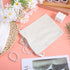 Oqqlin 30 8 10 Inch Pcs Beige Velvet Drawstring Bag, x Large Velvet Cloth Jewelry Gift Pouches Soft Candy Bags