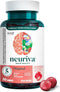 NEURIVA Brain Supplement for Memory & Focus, Caffeine-Free Gummies with Phosphatidylserine & Neurofactor