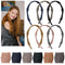 KesaPlan 6PCS Retractable Pocket Hair Band, Spring Wavy Foldable Headband for Women, Compact Hair Accessories