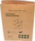 Zcube Kitchen Food Waste Paper Bag, Sets of 6, Leak Resistant Liner, Size Small, 60 Bags