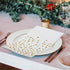 Pack 120 of Gold Foil Guest Napkins White and Golden Polka Dots Disposable Hand Towels Metallic Dinner Paper Napkins