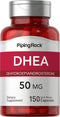 Piping Rock DHEA 50 mg | 150 Capsules | Gluten Free, Non-GMO Dehydroepiandrosterone Supplement