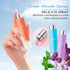 QSLYUYUAN 3PCS Breath Fresheners,Peach,Grape,Mint Flavors Fresh Breath Spray for Oral Care,Travel Size Mouth Rinse