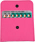 2 Pack Birth Control Pill Packet, 4" x 3" Privacy Protection Contraceptive Medicine Holder, Pink Pouch