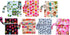 JOBEBE 10PCS 8 Inch Reusable Washable Menstrual Pads Sanitary Pads Panty Liner