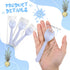 Tioncy 150 Pcs Disposable Plastic Sporks Individually Wrapped Disposable Sporks 4.5'' x 1.26'' 2 in 1 Fork and Spoon Set Disposable Serving Utensils for Dessert Restaurant Party Supply (Blue) by Tioncy