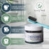 Living Well with Dr. Michelle - Cool Mint Tooth Powder, Remineralizing & Whitening, Contains Hydroxyapatite