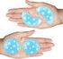 Gel Ice Pack Reusable Cooling Eye Pads and Under Patches, Hot Cold Treatment for Redness and Pain Relief