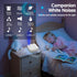 Rukico Babies,9 Light,15/30/60min White Noise Sleep Machine,Sleep Aid for Adults & Soothing Sounds,White Noise,Ocean