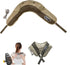 THOUGHTOSIS Electric Back Massager Shawl with Heat, Strong Percussive Tapping Therapy(not kneading), 15-Minute