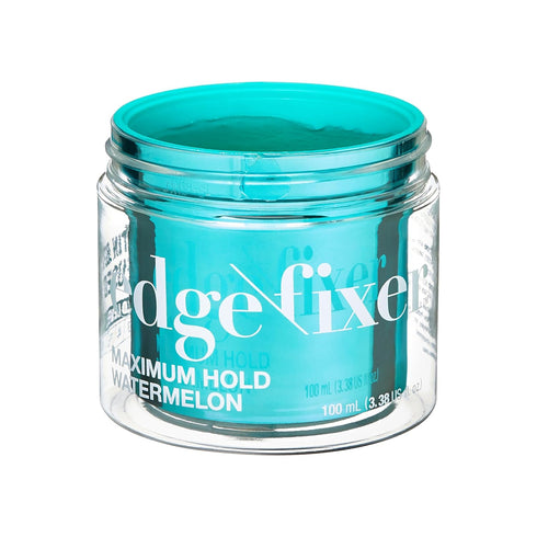 KISS Colors & Care Maximum Hold Edge Fixer - Non-Greasy Gel Formula with Biotin B7, 24 Hour Hold, Watermelon Scent