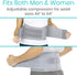 Vive Lower Back Support Brace for Men & Women, Dual Adjustable Lumbar Belt for Herniated Disc, Sciatica, Scoliosis Pain