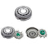 SH90/72 Replacement Heads, Compatible with Philips Electric Shavers Series 9000 and 8000, Upgraded Blades