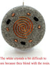 Metatron's Cube Merkaba 7 Chakras with Crystals Stones Orgone Pendant, 2.25 inch
