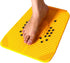 ACi Acupressure Reflexology Magnetic Pyramidal Therapy Power Pain Relief Energy Foot Health Mat Set Of 1 + Sujok Rings Set Of 5 L X W X H – 30 X 30 X 7 Cm Yellow Mat