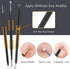 Pimple Popper Tool Kit - 6 Pcs Blackhead Remover Comedone Extractor Tool Kit with Metal Case for Quick Removal of