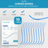 Curved Floss Threaders - 100 Envelopes of 10 (1000 Threaders)