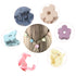 YISSION 20Pcs Mini Flower Hair Clips for Girls Women Small Flower Hair Claw Clips Cute Hair Clips with Box Package Colorful Hair Accessories for Girls Women (10 Colors)