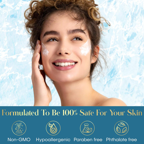 Hyaluronic Acid & Collagen Replenishing Facial Moisturizer - Deeply Hydrates, Plumps & Smooths Complexion - 1.69 FL.OZ.