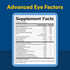 Natural Factors Advanced Eye Factors, Antioxidant Support for Healthy Vision, 60 Capsules