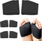 3 Pairs of Metatarsal Pads, Ball of Foot Cushions for Pain Relief of Bunions & Morton's Neuroma, Large, Black