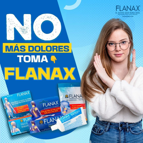 Flanax Pain Relief Cream, Fast Acting Ointment for Muscle Aches, 1 oz