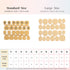 Sun&Beam Nails Adhesive Tabs - 25 Sheets Waterproof Transparent Strong Sticky Double Sided Tape Stickers for Press On